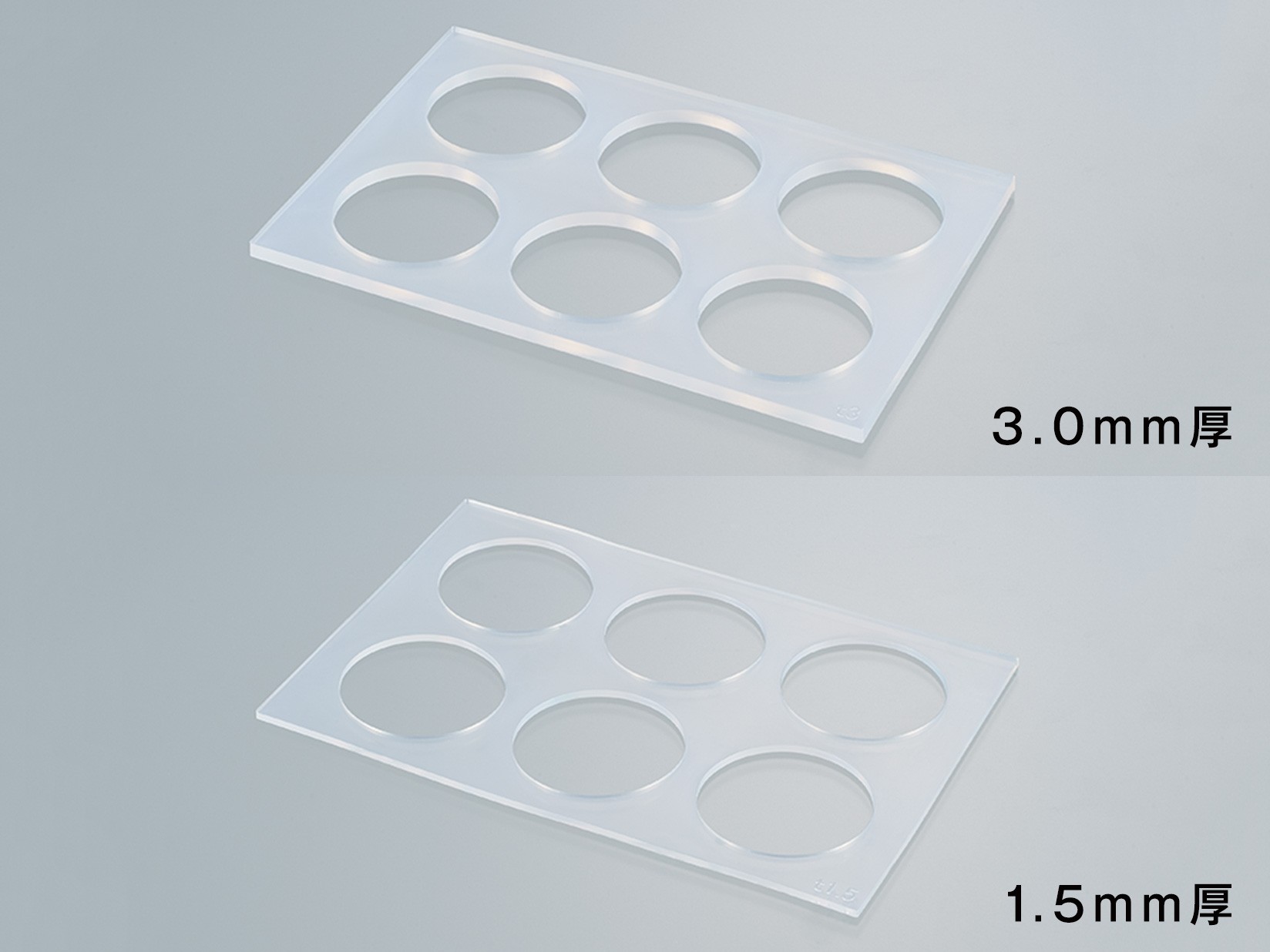 iP-TEC(R)灌流アタッチメント 6ウェルプレート用かさ上げシート